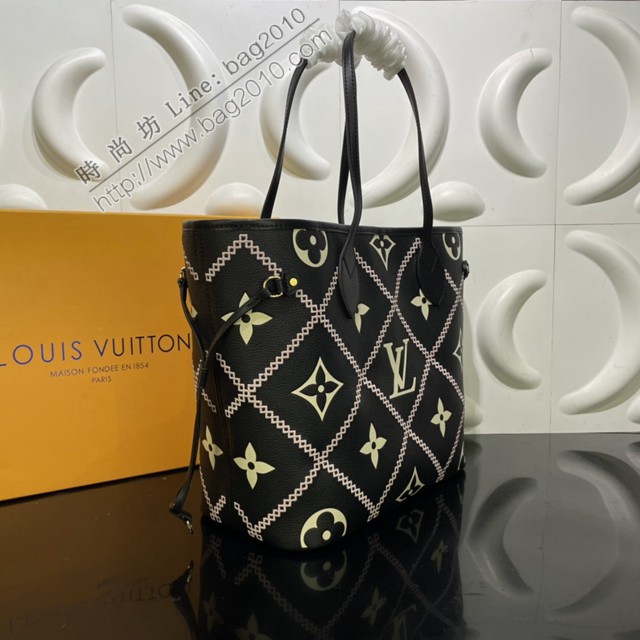 路易威登2022专柜新款女士手袋 M46039 M46040 路易威登Neverfull手袋 LV女款手提购物袋  ydh4644